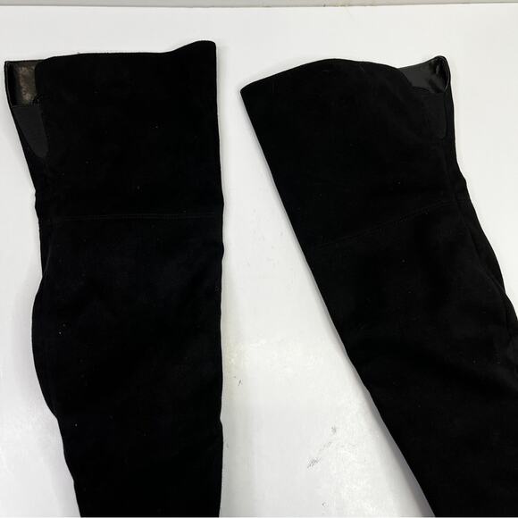 Nine West Gotcha over the knee boots black - 5 - Picture 4 of 11